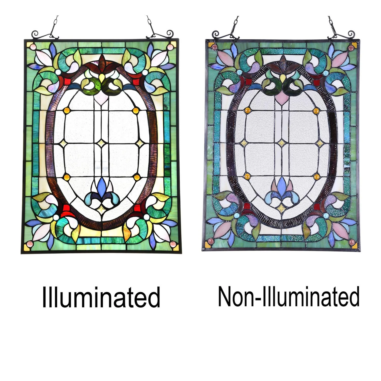 Capulina Dancing Style Stained Glass Window Hangings  Fine Handicrafts - Image 6