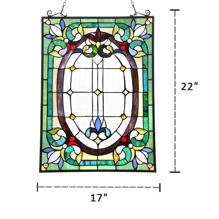 Capulina Dancing Style Stained Glass Window Hangings  Fine Handicrafts - Image 7