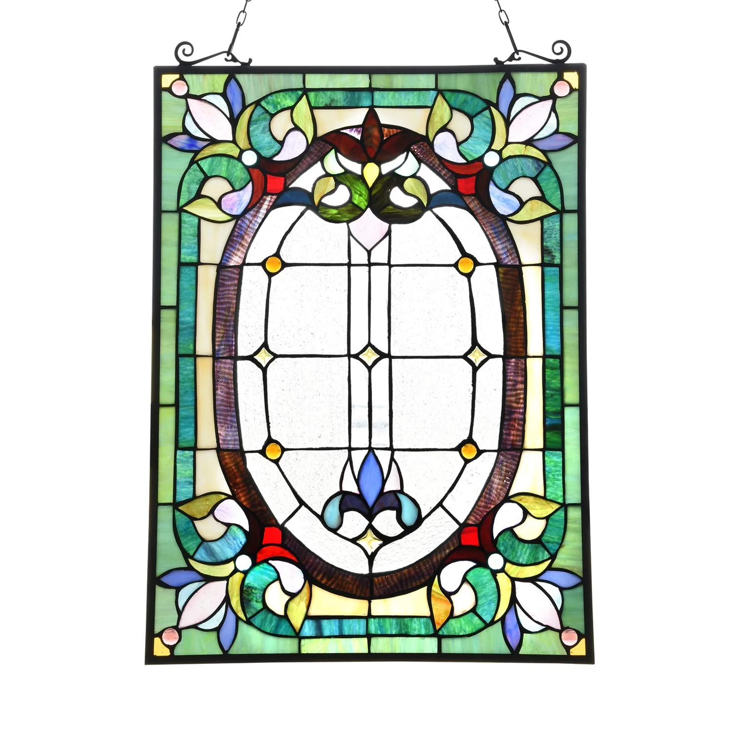 Capulina Dancing Style Stained Glass Window Hangings  Fine Handicrafts - Image 8