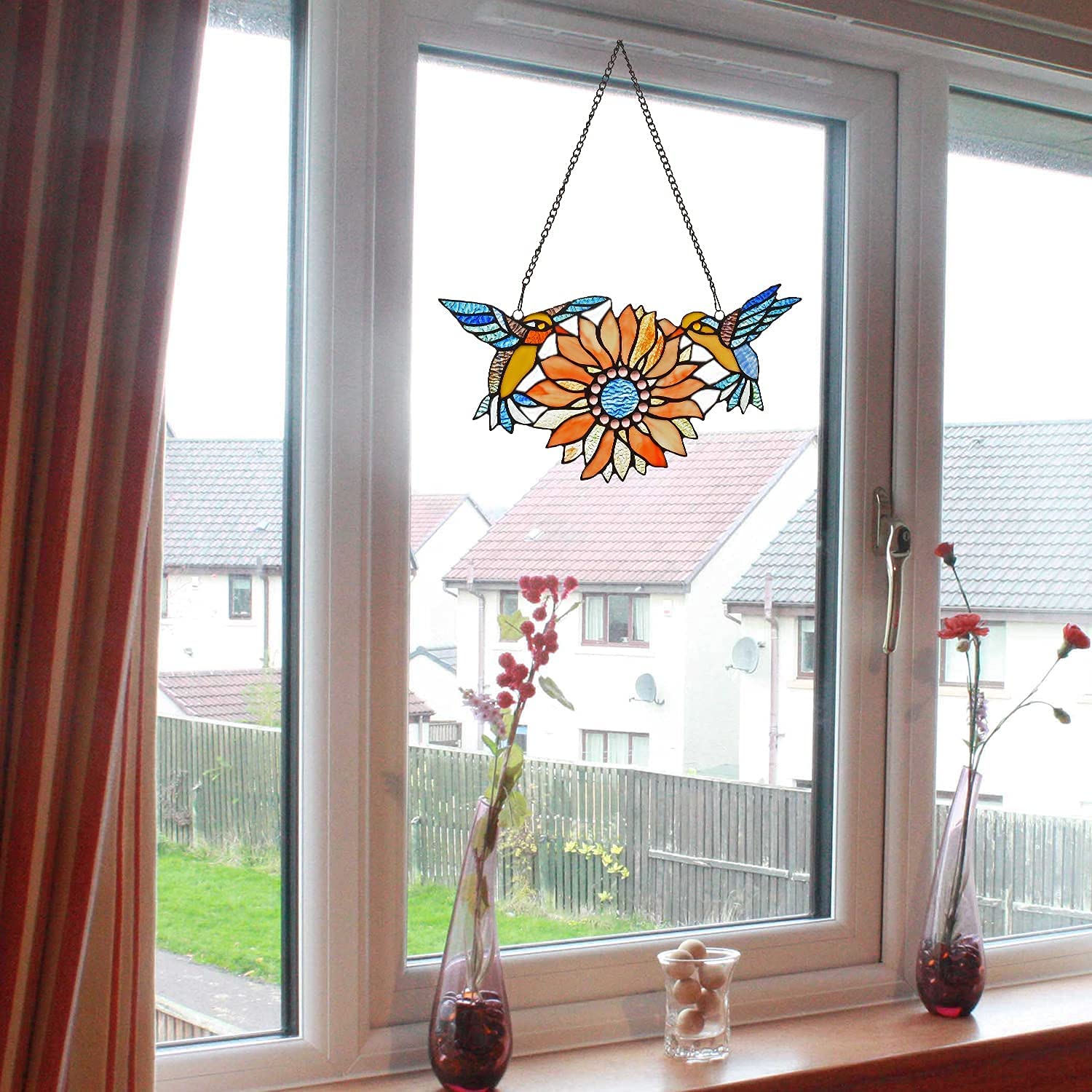 Capulina Stained Glass Window Gift Sunflower - Image 4