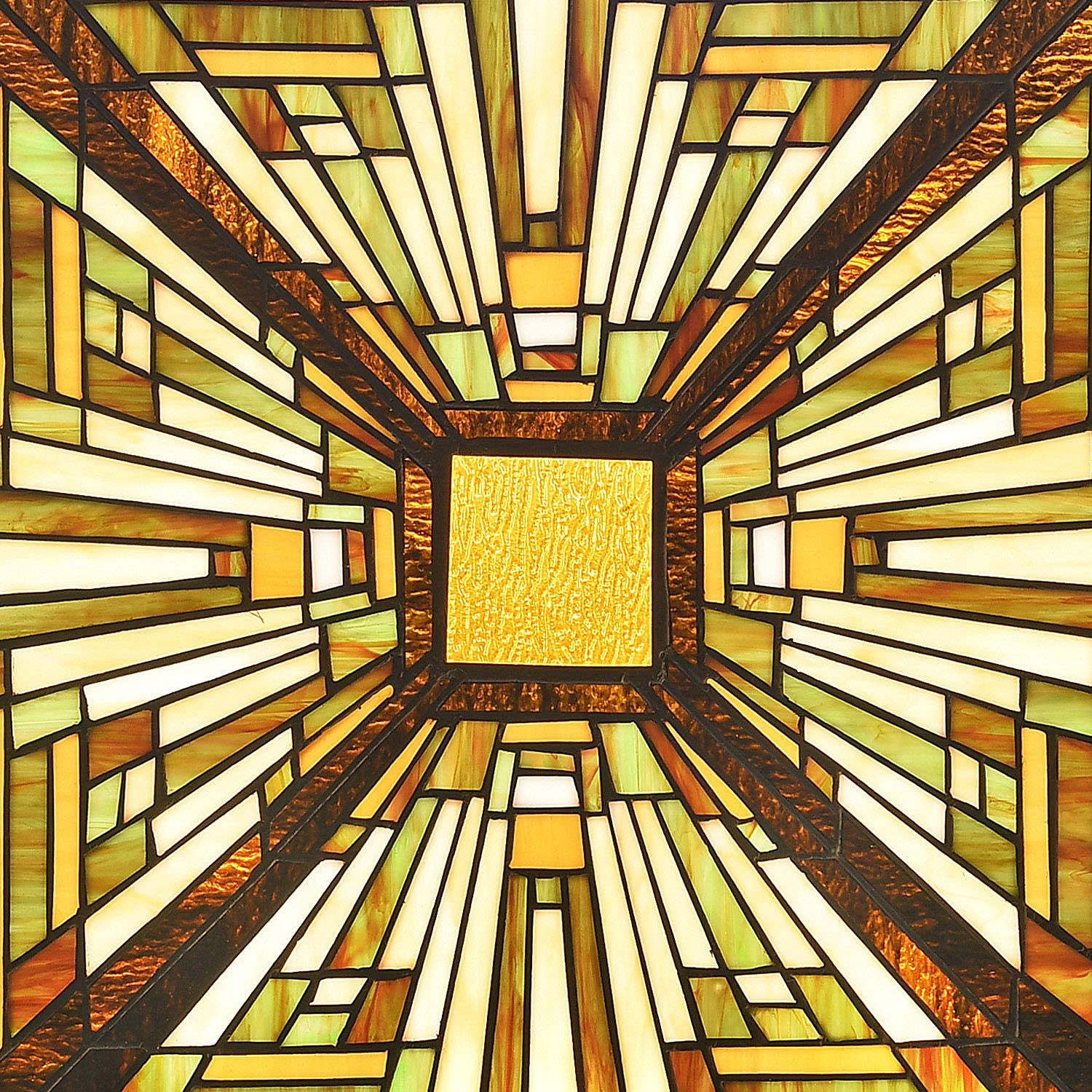 Capulina Stained Glass Window Hanging Panels Mission Elegant - Image 6