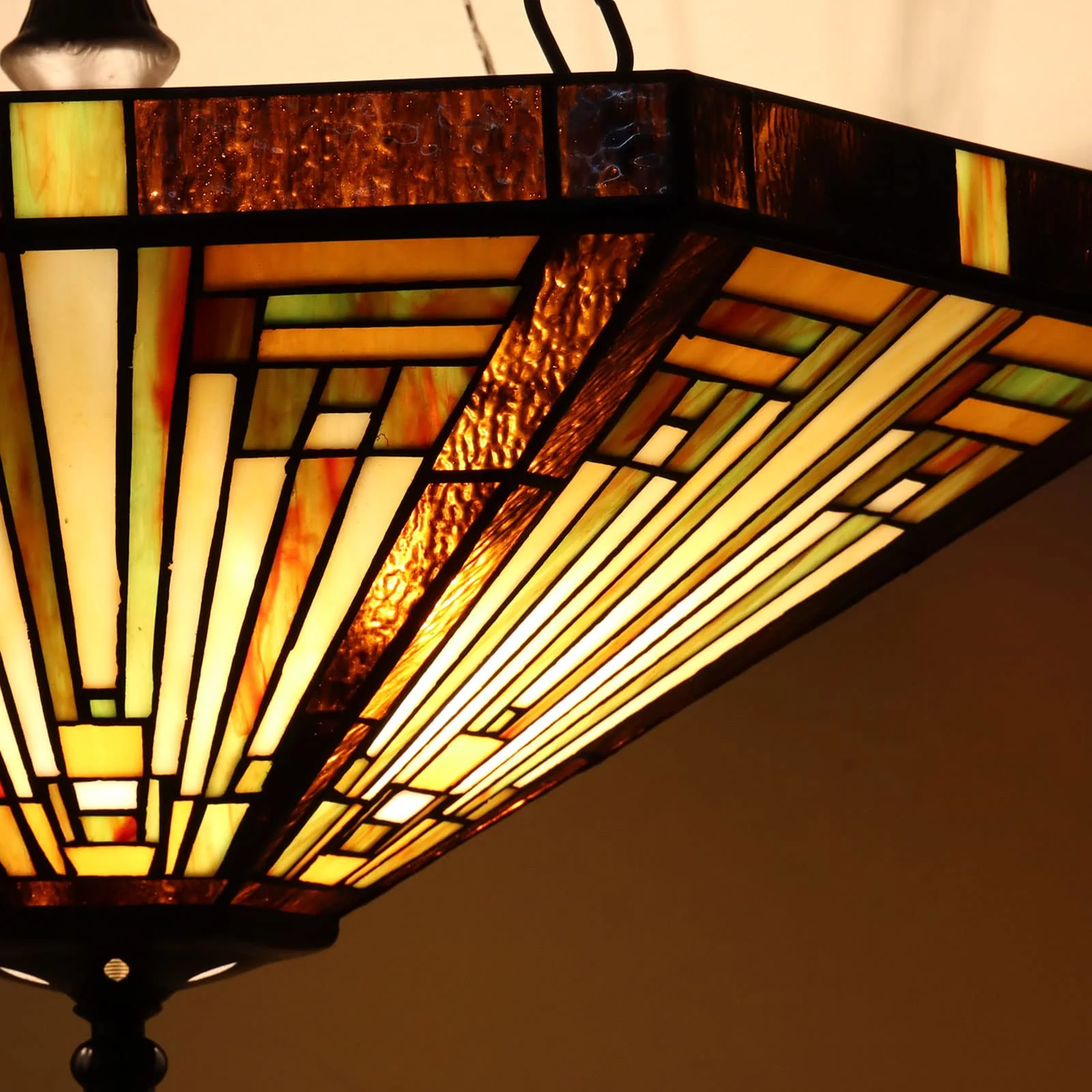 Capulina Tiffany Inverted Pendant Lights Ceiling Light - Image 4