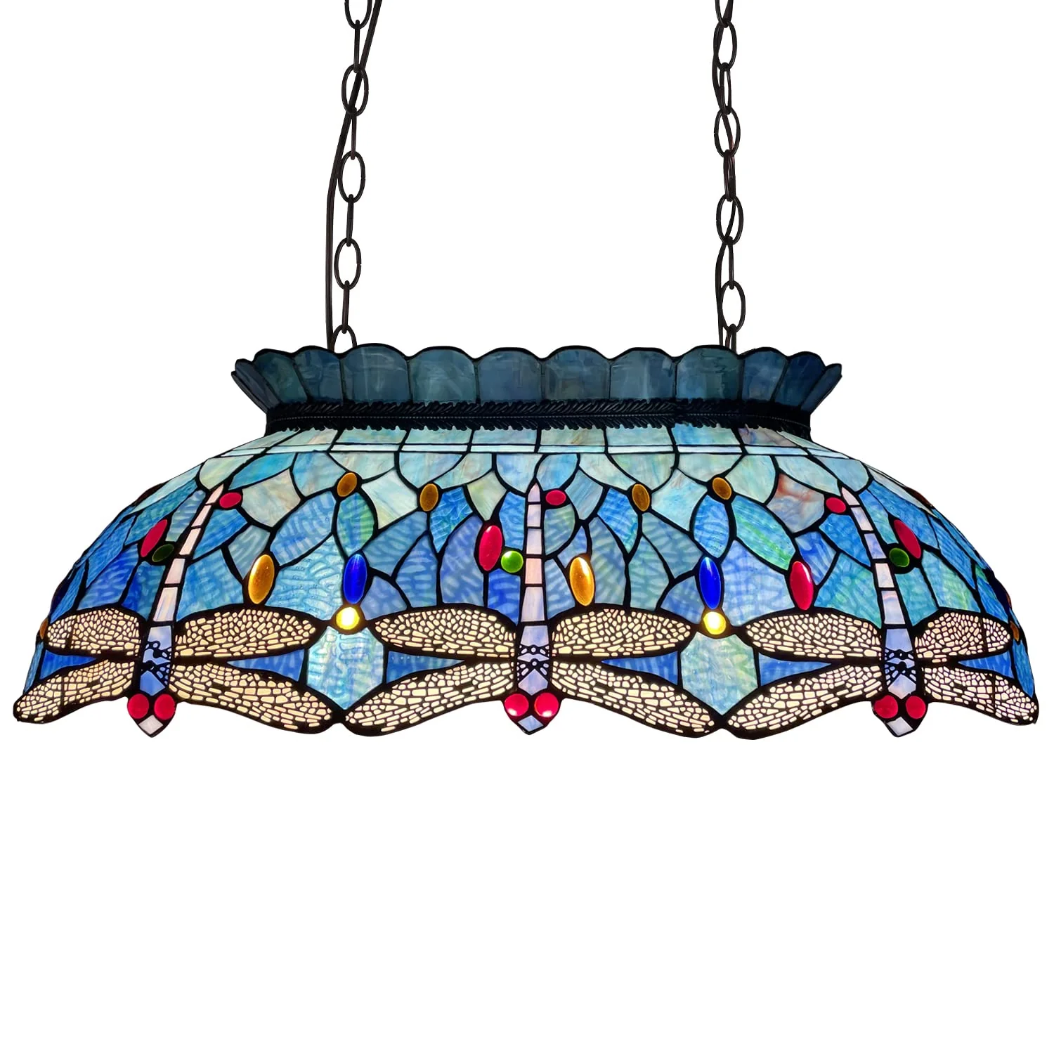 Capulina Tiffany Pool Table Island Chandelier - Image 8