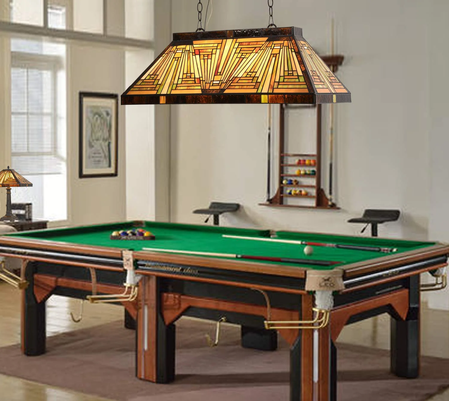 Capulina Tiffany Pool Table Lights Pendant - Image 4