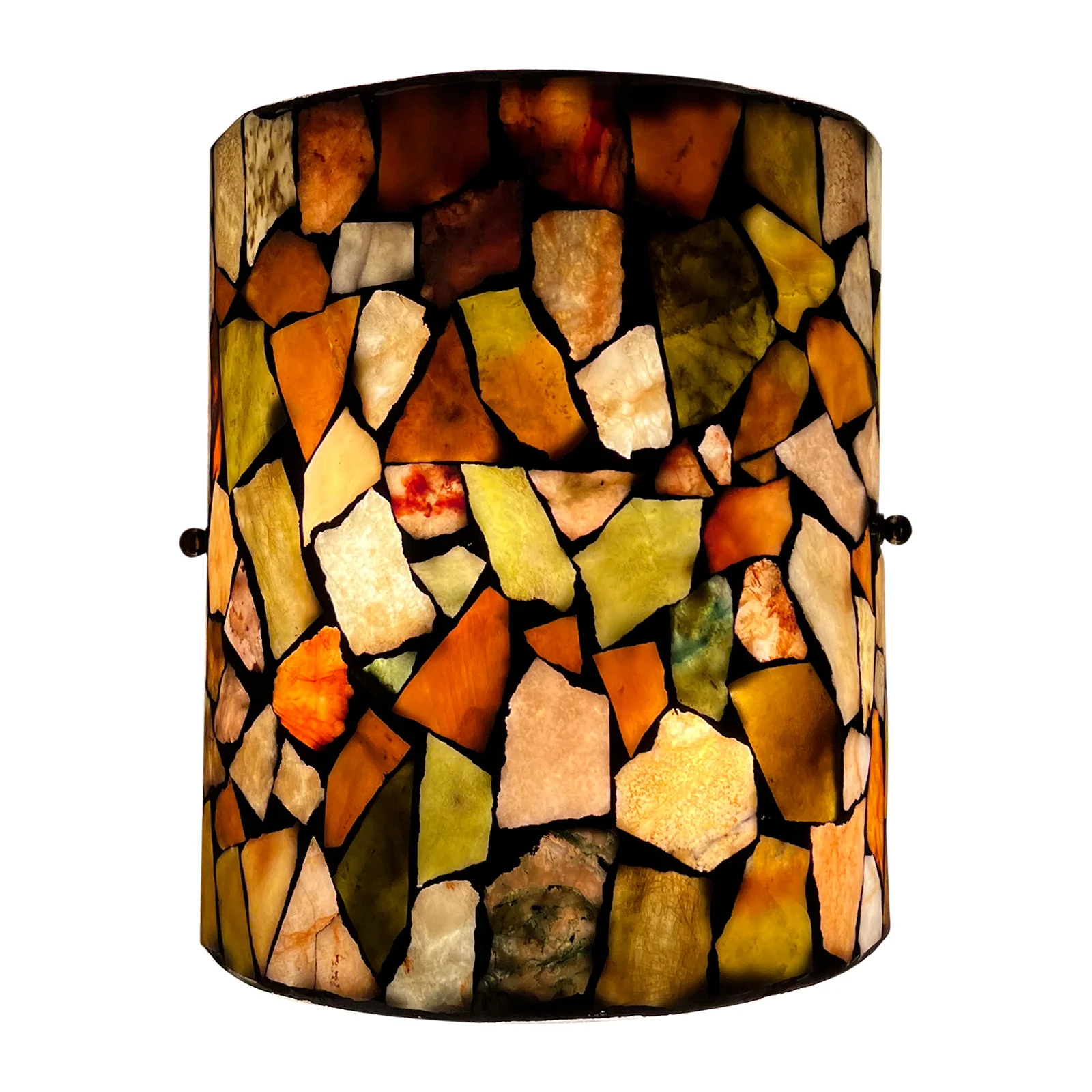 Tiffany Wall Sconces, Natural Shell Lampshade Mosaic Wall Light for Bedroom, Stairway, Corridor - Image 3